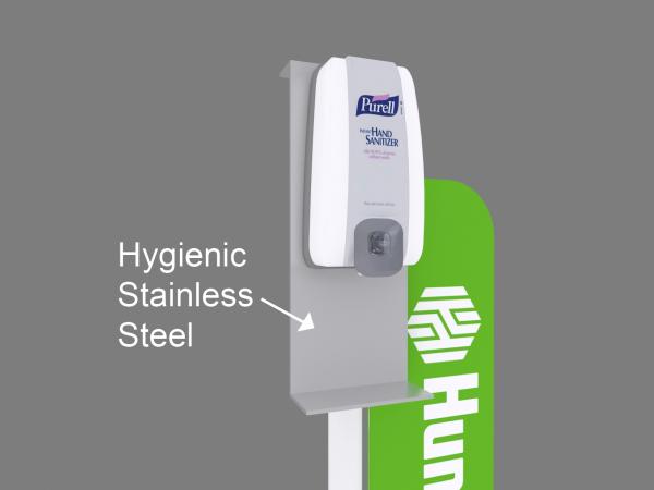 Stainless Steel Mounting Plate and Tray